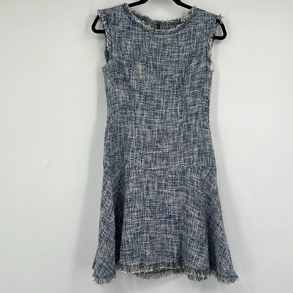 Rebecca Taylor size 0 Fit & Flare Tweed Dress